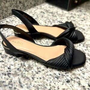 Aldo Dress Sandals, Black, 7.5